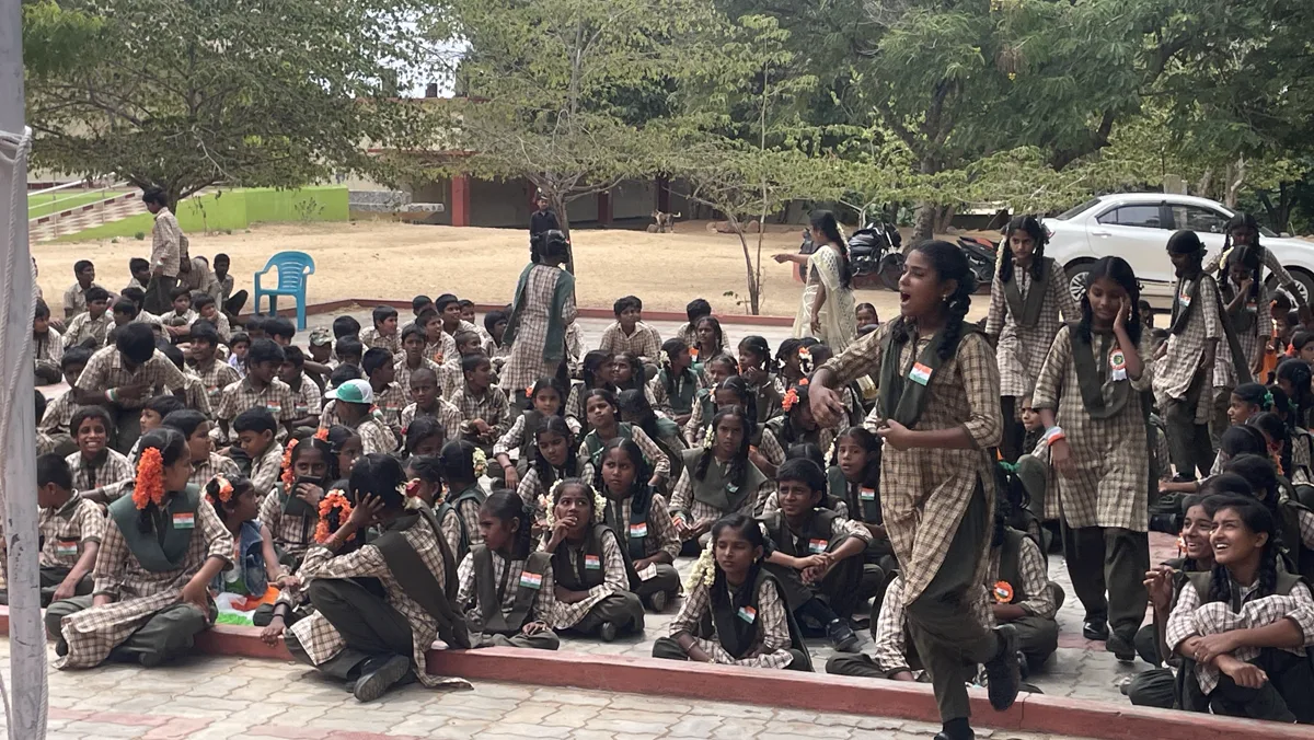 Independence Day event at Zilla Parishad High School, Nellipatla – 15 August 2026 (Photo 5)
