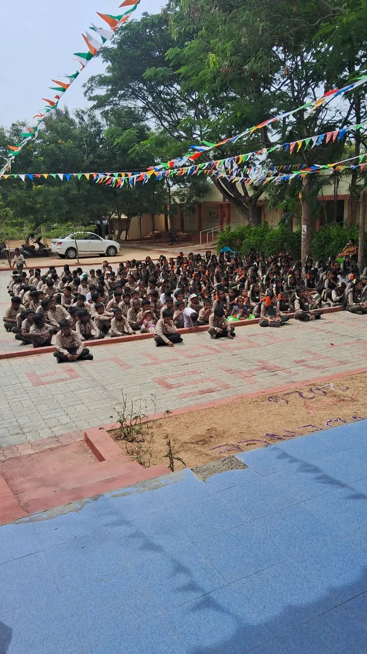 Independence Day event at Zilla Parishad High School, Nellipatla – 15 August 2026 (Photo 6)